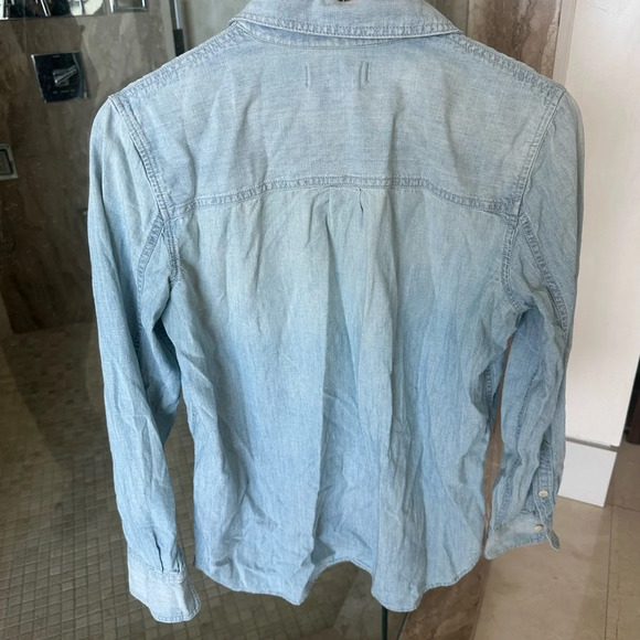 Vintage Intentionally Rustic Madewell Denim Shirt - Picture 7 of 7